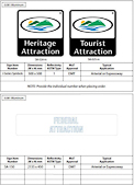 British Columbia Service and Attraction Signs