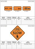 British Columbia Bicycle Signs