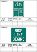 British Columbia Bicycle Signs