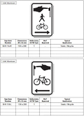 British Columbia Bicycle Signs