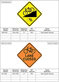 British Columbia Bicycle Signs