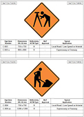 British Columbia Construction Signs