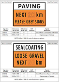 British Columbia Construction Signs