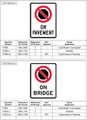 British Columbia Parking and Stopping Signs