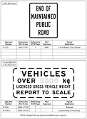 British Columbia Regulatory Signs