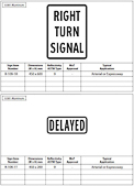 British Columbia Regulatory Signs