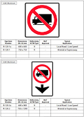 British Columbia Regulatory Signs