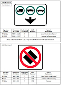 British Columbia Regulatory Signs