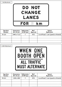 British Columbia Regulatory Signs